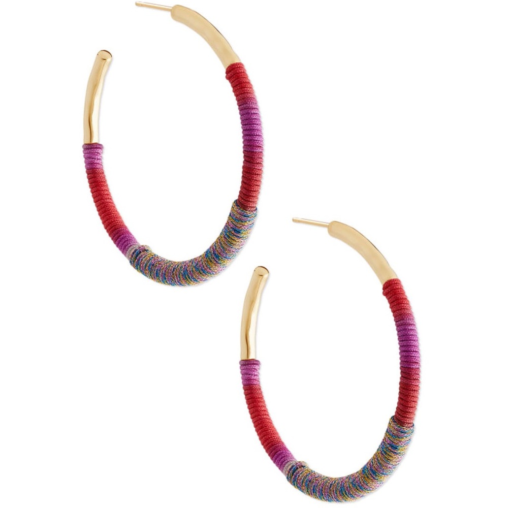 NWT Kendra Scott masie hoop earrings